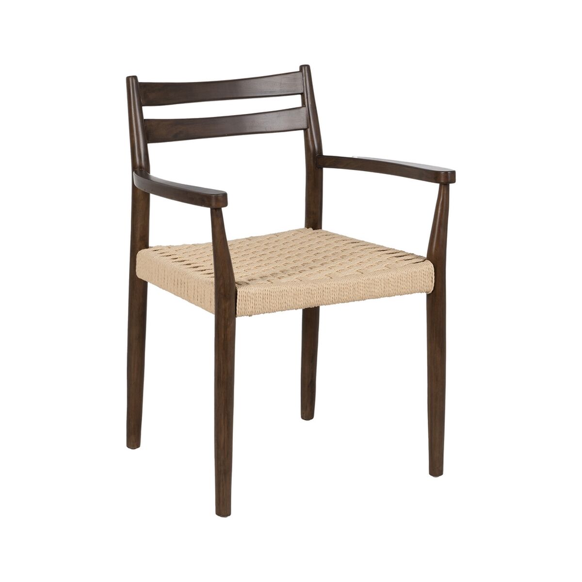 Middagsstol Brun Beige 58 x 49 x 78,5 cm